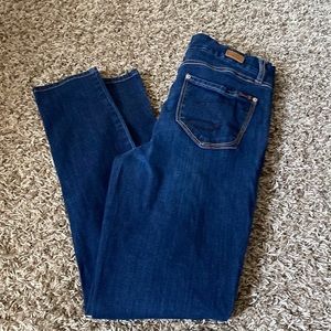 𝅺SEVEN7 Dark Wash High Waist Skinny Jeans 8